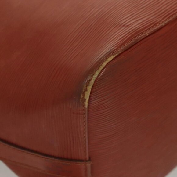 LOUIS VUITTON Epi Petit Noe Shoulder Bag Brown M44103 LV Auth 129526 - Picture 4 of 16